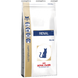 Royal Canin RENAL RF 23 FELINE (РЕНАЛ ФЕЛИН) сухой корм для кошек. Хроническая почечная недостаточность 2кг